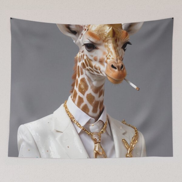 Artikelvorschau, Goldene Giraffe entworfen und verkauft von Lazoni.