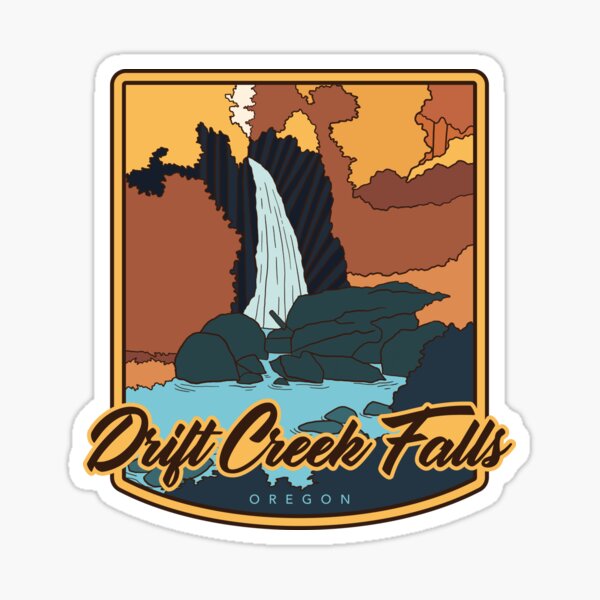 Item preview, Drift Creek Falls, Oregon hiker designed and sold by Moritz Schwäble.