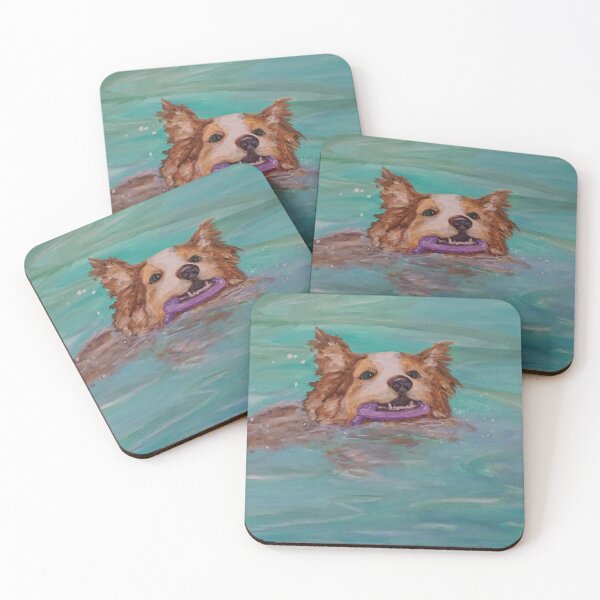 Item preview, Fiesta en la piscina para cachorro designed and sold by AMRansom.