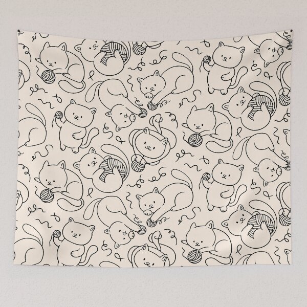 Item preview, Cat Pattern I designed and sold by Lemon Pepper.