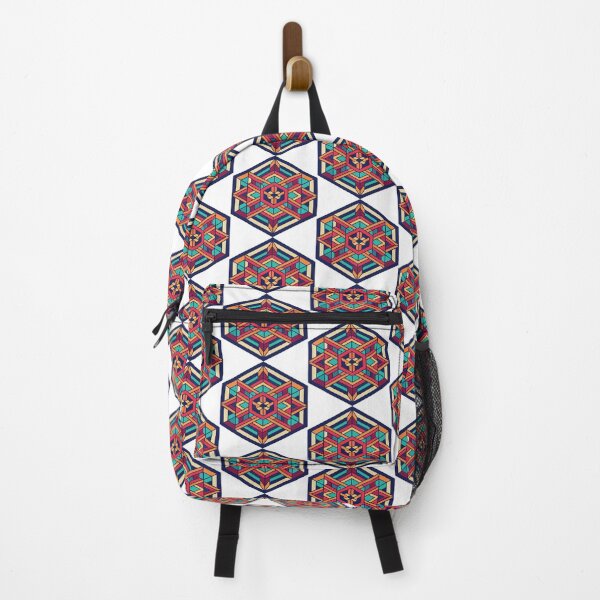 Item preview, Kaleidoscopic Harmony,illustration of hexagon designed and sold by AgarutanPrint.