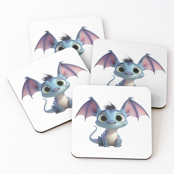 Item preview, Сute little dragon with winged ears designed and sold by Nazardes.