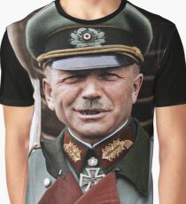 General Heinz Guderian, possibly Russia, c. 1944. Graphic T-Shirt