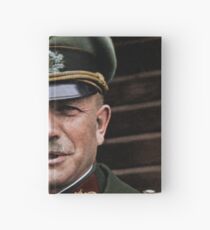 General Heinz Guderian, possibly Russia, c. 1944. Hardcover Journal