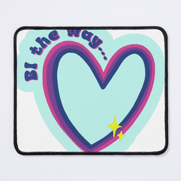 Item preview, BI THE WAY Bisexuality Bi Awareness Bi Pride LGBTQ+ Bi Rainbow Sticker designed and sold by SandriaSays.