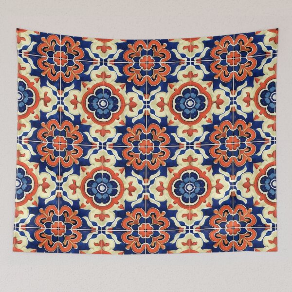 Item preview, Majestic Spanish Azulejos, Classic Tile Seamless Pattern designed and sold by VoyteksDesigns.