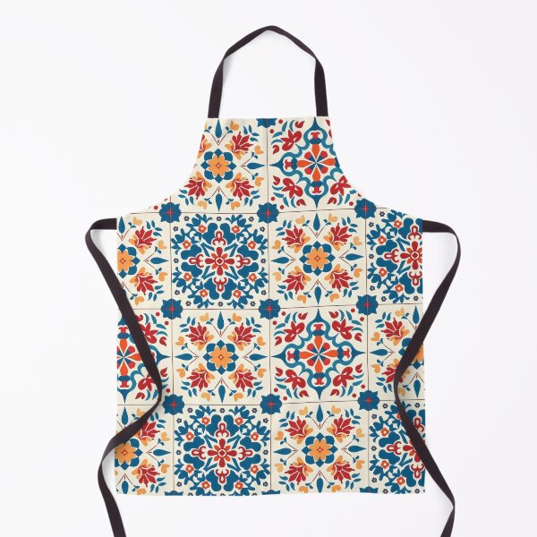 Artikelvorschau, Spanische Fliesenessenz, Azulejo-inspiriertes Muster entworfen und verkauft von VoyteksDesigns.