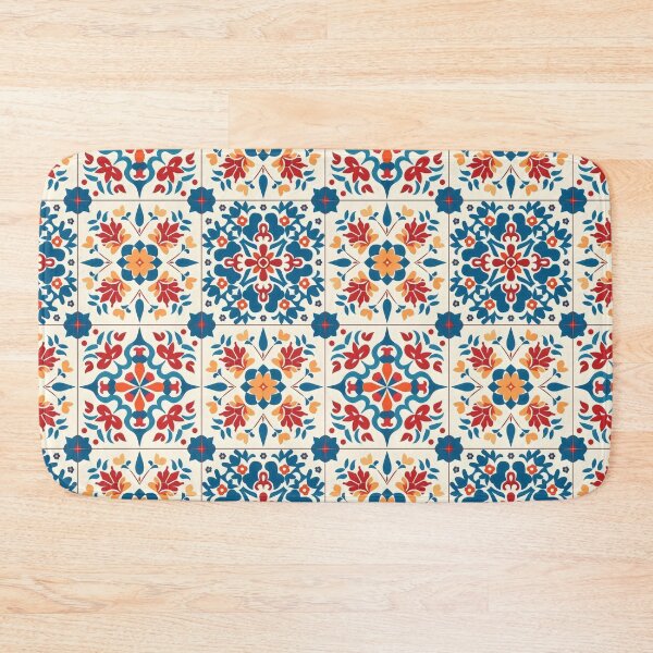 Artikelvorschau, Spanische Fliesenessenz, Azulejo-inspiriertes Muster entworfen und verkauft von VoyteksDesigns.