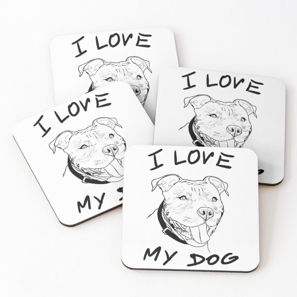 Item preview, I love my dog designed and sold by Hot-Mess-Zone.