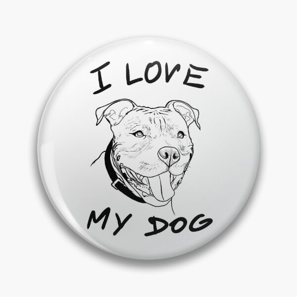 Item preview, I love my dog designed and sold by Hot-Mess-Zone.
