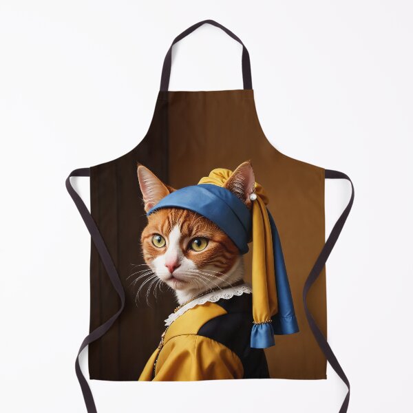 Item preview, The cat with the pearl earring designed and sold by pottolski.