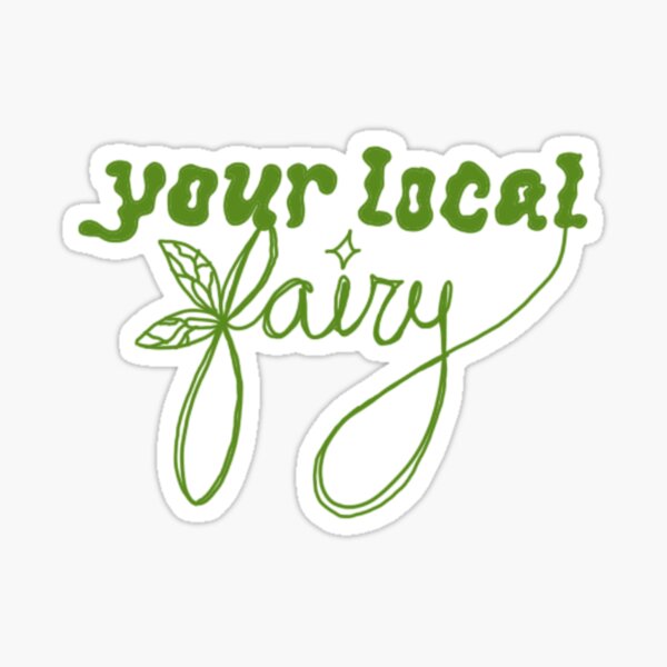 Your Local Fairy logo Sticker