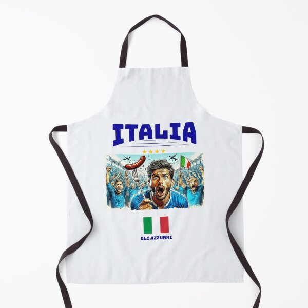 Item preview, Italia Fans Euro24, sausage on a Fork. Italy designed and sold by Get-Forked.