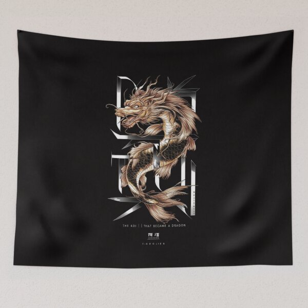 Item preview, The Koi That Became a Dragon. designed and sold by HOMEDESIGNPRINT.