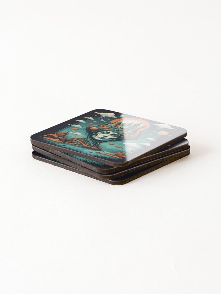 Thumbnail 4 of 5, Coasters (Set of 4), Surreal Spectacle by Raluk designed and sold by Raluk.