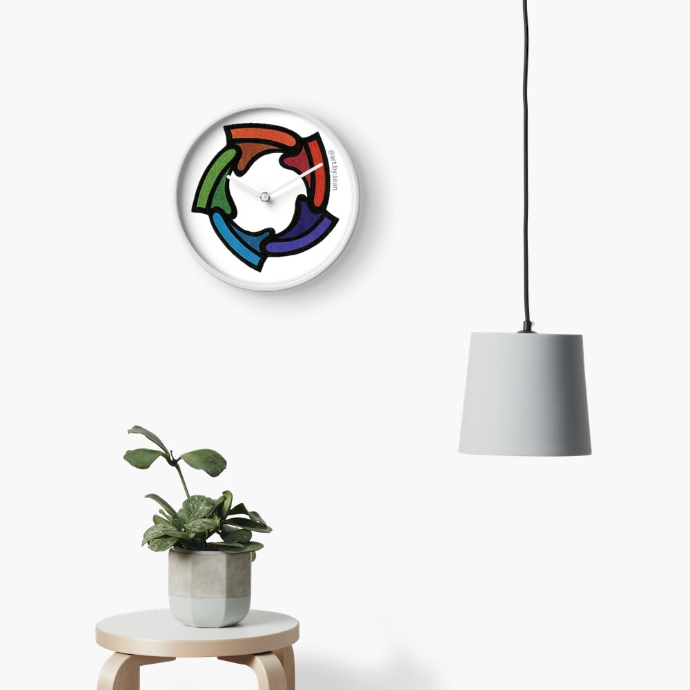 Item preview, Clock designed and sold by art-by-sean.