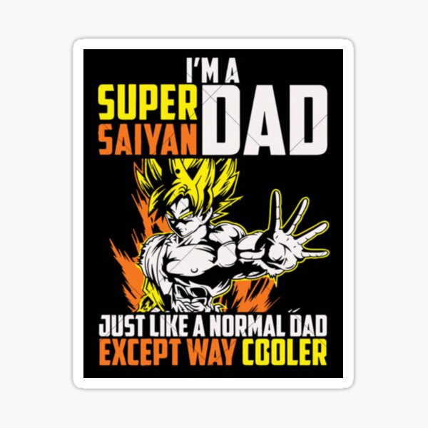 Item preview, Dragon Ball Super Saiyan Dad Shirt designed and sold by CoachMos.