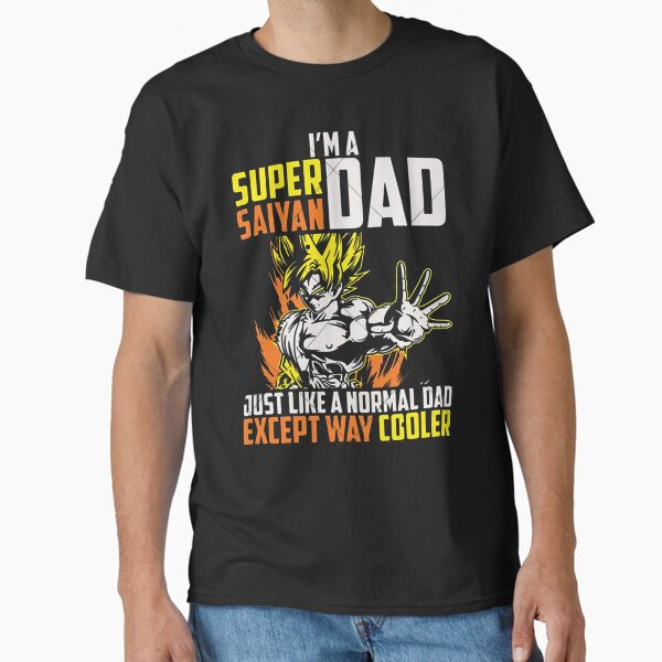 Item preview, Dragon Ball Super Saiyan Dad Shirt designed and sold by CoachMos.
