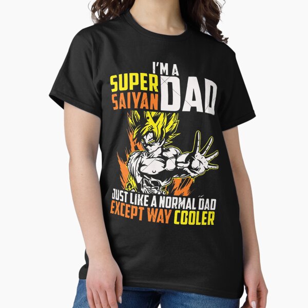 Item preview, Dragon Ball Super Saiyan Dad Shirt designed and sold by CoachMos.