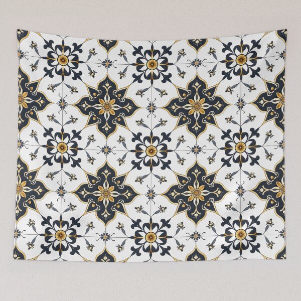 Item preview, Majestic Spanish Elegance, Regal Azulejo Design designed and sold by VoyteksDesigns.