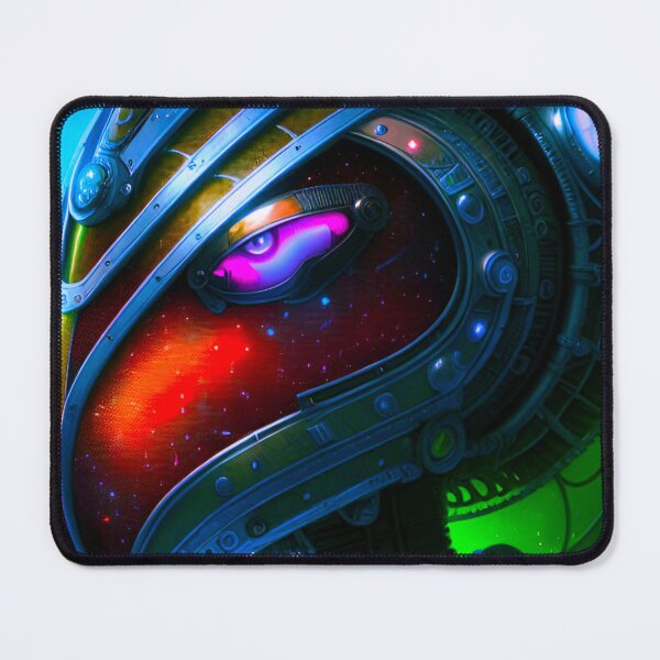 Item preview, Futuristic Space Warrior with Helmet designed and sold by GrizzlyCollective.