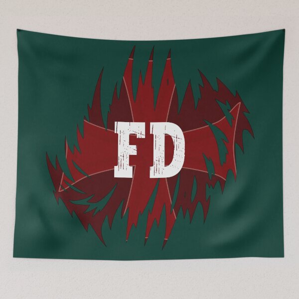 Item preview, “Knights Templar Cross (Maltese) Firefighters FD" Ripped Firefighter designed and sold by PCD2021.