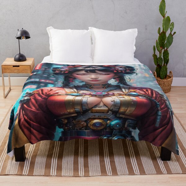 Item preview, Cyberpunk Geisha Yoko designed and sold by nerdland.
