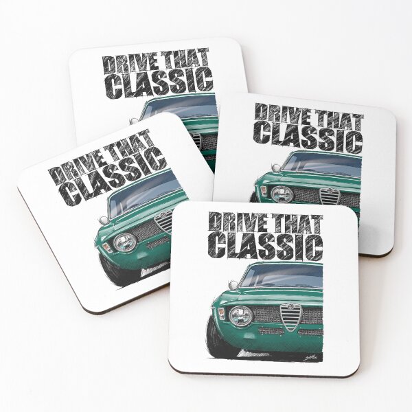 Item preview, Drive That Classic featuring Iconic Green Italian Sports Car designed and sold by Petrolhead T-Shirts and Art.