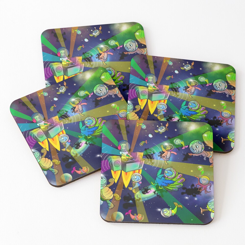 Item preview, Coasters (Set of 4) designed and sold by comandopear.
