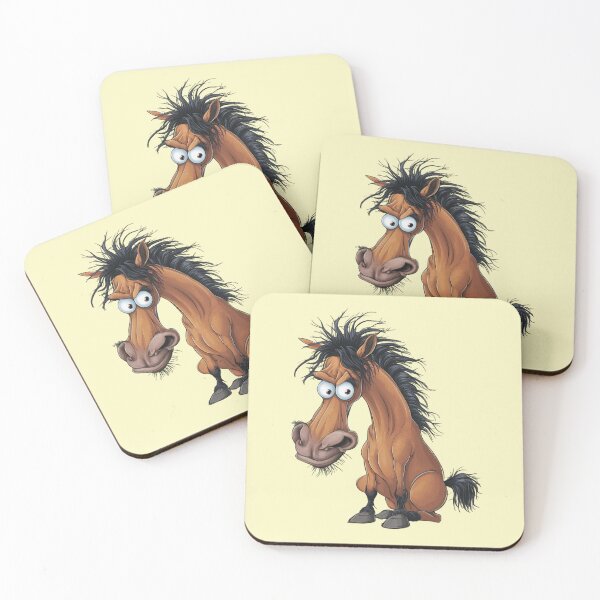 Item preview, Funny horse with ruffled mane. designed and sold by MagelliShop.