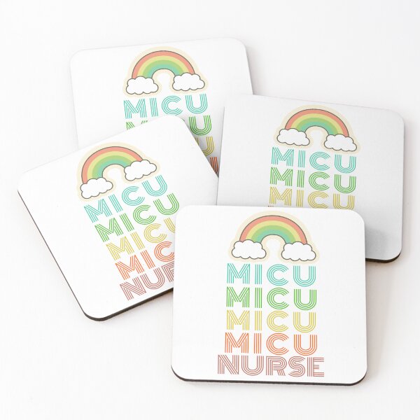 Item preview, MICU Nurse Retro designed and sold by Whackadoodletee.