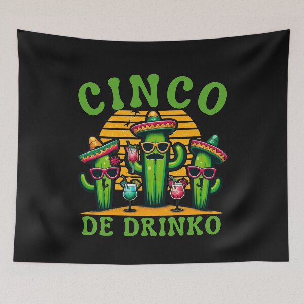 Item preview, Cinco de drinko designed and sold by MilkyForest.