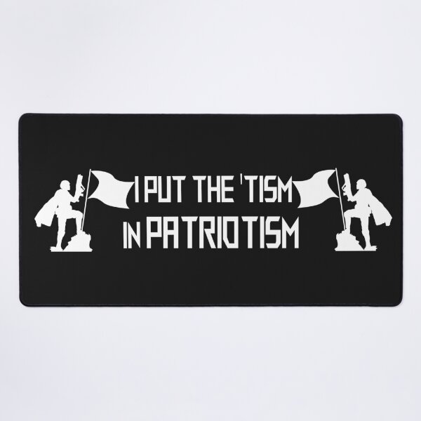 Item preview, Ich habe das 'Tism in Patriotism Banner im weißen Stil angebracht designed and sold by ArcaneArtsProps.