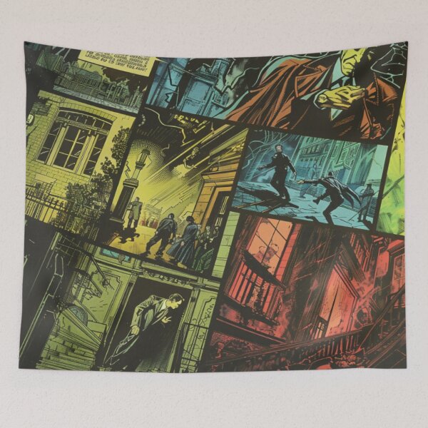 Item preview, Colorful Comic Pattern designed and sold by Bring Back Culture.