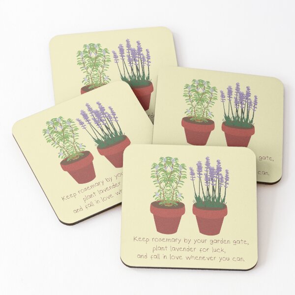 Item preview, Rosemary and Lavender  designed and sold by Bruna Esmanhotto.