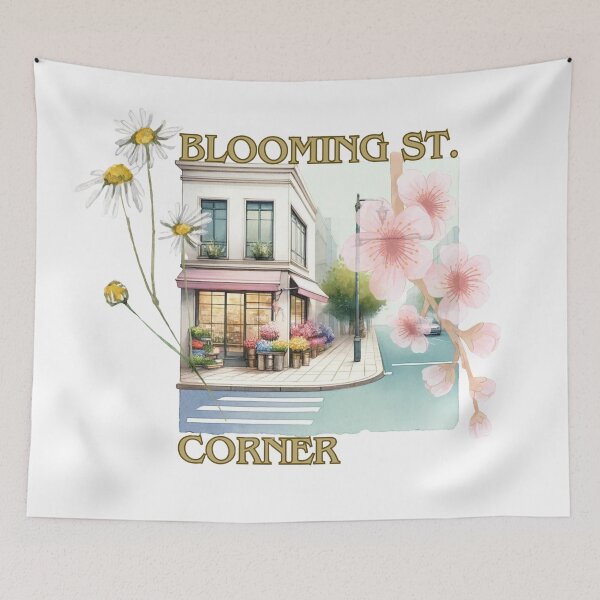 Item preview, Blooming Street Corner designed and sold by Blake Barbin.
