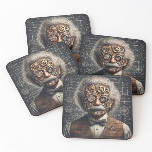 Item preview, Albert Einstein Steampunk  designed and sold by sevenmountains.