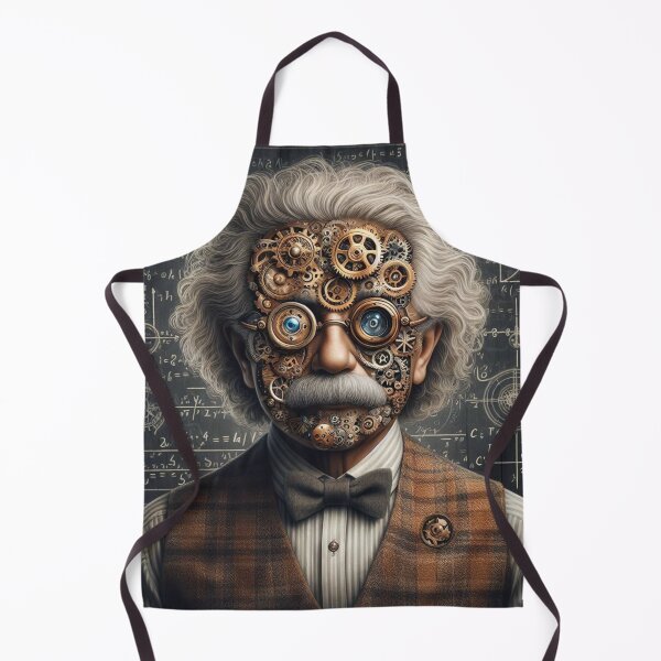 Item preview, Albert Einstein Steampunk designed and sold by sevenmountains.