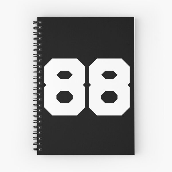 Item preview, 88, eighty-eight, white, University designed and sold by Numbers-Art.