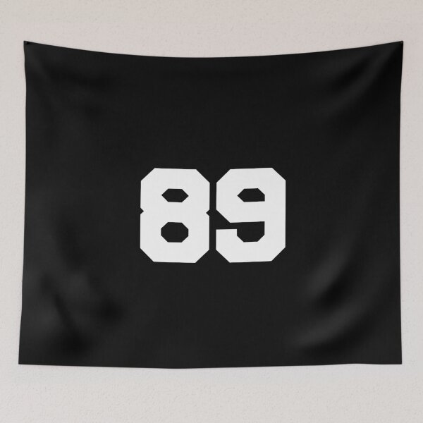 Item preview, 89, eighty-nine, white, University designed and sold by Numbers-Art.