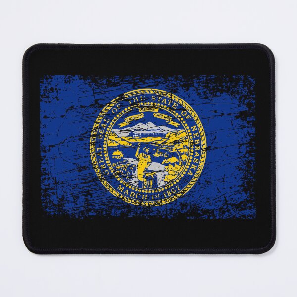 Item preview, Nebraska flag used look designed and sold by GeogDesigns.