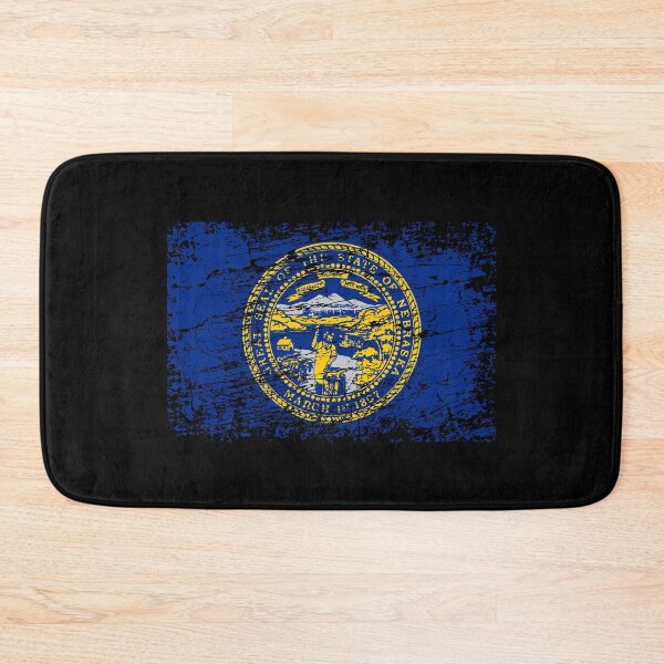 Item preview, Nebraska flag used look designed and sold by GeogDesigns.