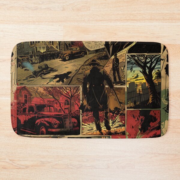 Item preview, Comic Book Pattern designed and sold by Bring Back Culture.