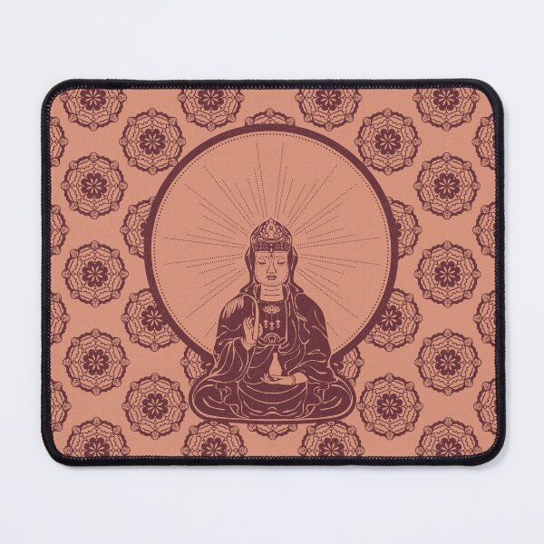 Item preview, Kuan Yin Sattva - Coral + Wine designed and sold by Irene Estelle.