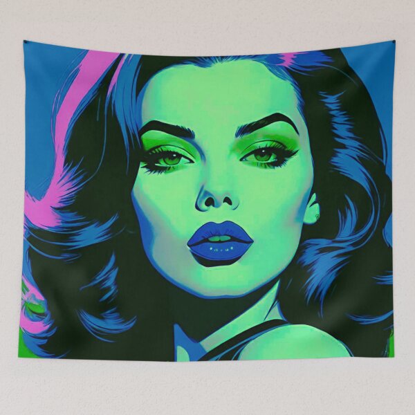 Item preview, 1970s Beautiful Woman: Nostalgic Glamour and Timeless Charm designed and sold by GrizzlyCollective.