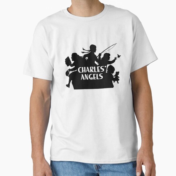 Item preview, Charles' Angels 70s logo - Black designed and sold by Eric's Emporium.