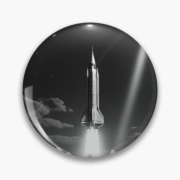 Artikelvorschau, Noir Ascension: Space Age – Raketenstart entworfen und verkauft von eXtraHumans.