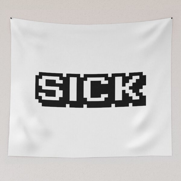 Item preview, "Sick" transparent T-shirt designed and sold by minizos.