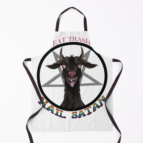 Item preview, Eat trash hail satan designed and sold by B1A-Store.