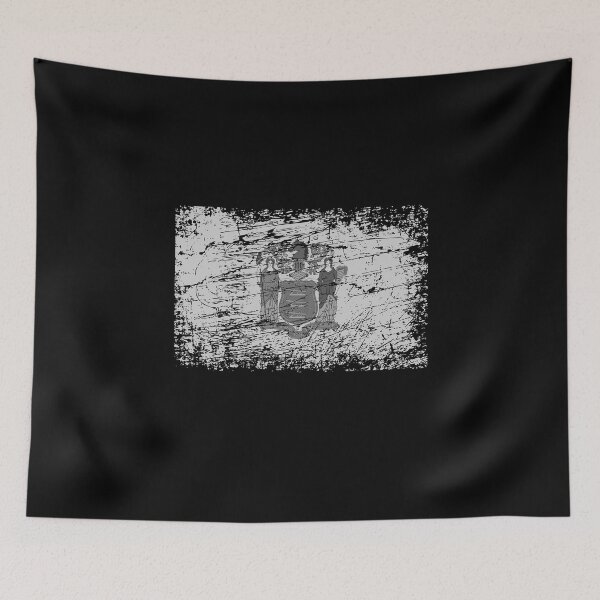 Item preview, New Jersey flag used look designed and sold by GeogDesigns.